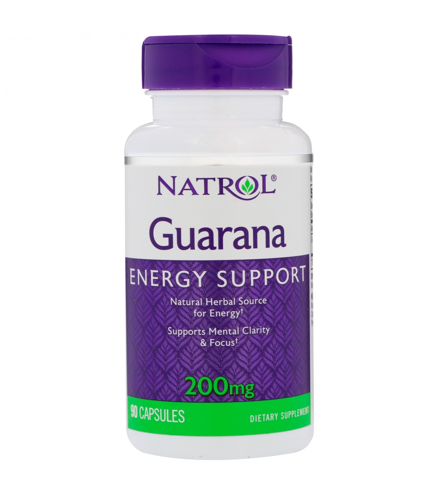 Natrol - Guarana 200mg. / 90 caps